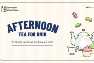 Example of a social media post template for Afternoon Tea