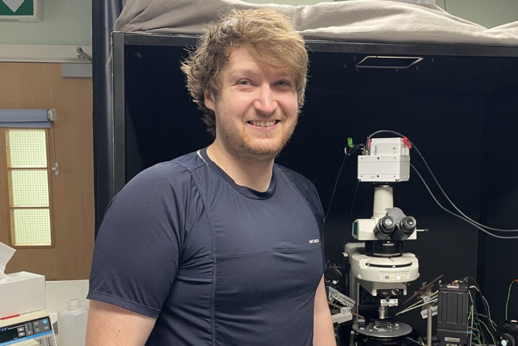 Postdoctoral Fellow in the School of Biosciences at the University of Sheffield, Samuel Webb